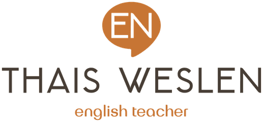 Thais Weslen, english teacher, página inicial
